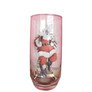 Coca Cola Haddon‎ Sundblom Santa Claus 1961 Series 1 Glass